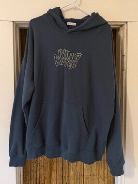 Living Water Elevated Faith Hoodie Large Christian Graphic Sweatshirt